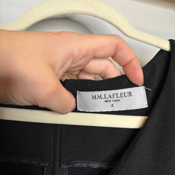 M.M. Lafleur The Rachel Dress Black - Picture 3 of 7